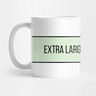 Extra Large Coffee Lover - Coffee Quotes Mug